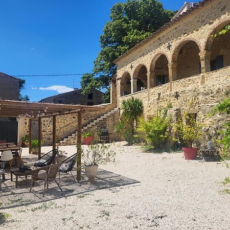 לינה וארוחת בוקר Pougnadoresse Bastide De La Madeleine מראה חיצוני תמונה